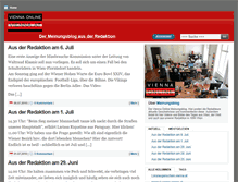 Tablet Screenshot of meinungsblog.vienna.at