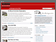 Tablet Screenshot of lokalaugenschein.vienna.at